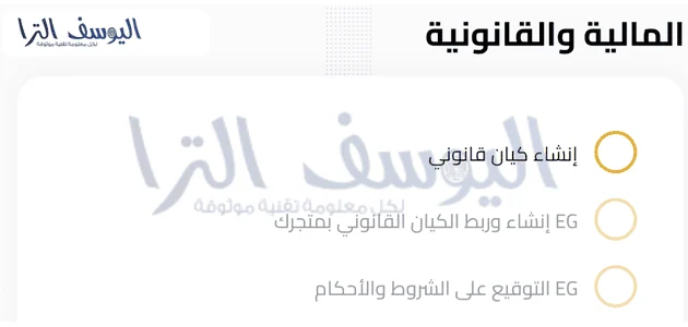 المالية والقانونية